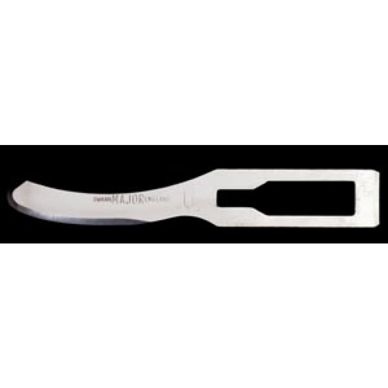 Cincinnati Surgical Company 00MU Blade, Carbon, Size U, Sterile, 50/bx (DROP SHIP ONLY)