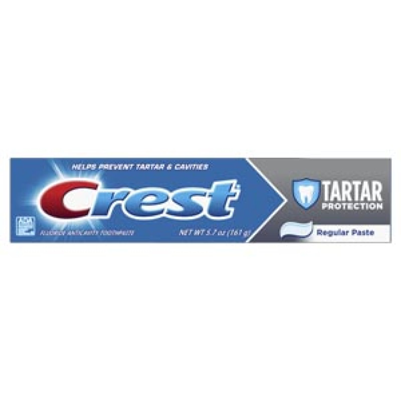 Procter & Gamble Distributing LLC 3700051191 Crest Tartar Protection Toothpaste, Regular, 5.7oz, 24/cs (Item on Manufacturer Backorder - Inventory Limited when made Available)