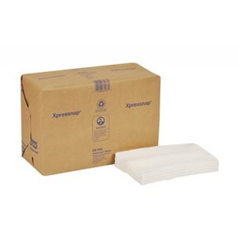 Essity Professional Hygiene North America, LLC DX900 Dispenser Napkin, Advanced, White, 1-Ply, Embossed, N4, 8.5" x 13", 500/pk, 12 pk/cs (49 cs/plt)