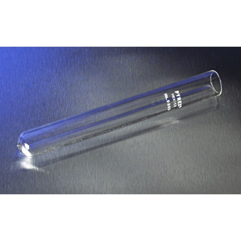 Corning 9860-25 PYREX® 25x200 mm Heavy Wall Rimless Ignition Tube