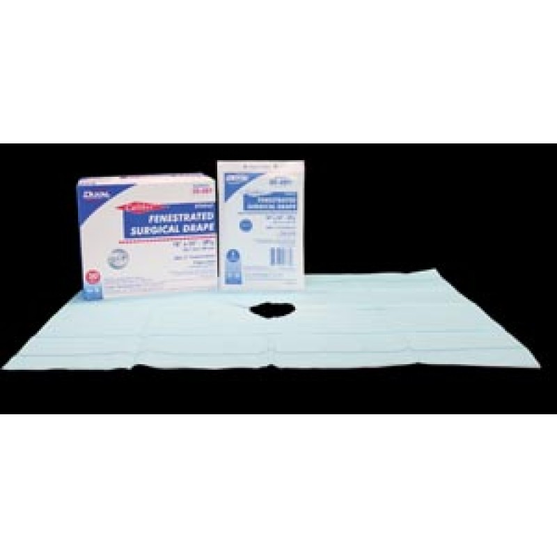 Dukal Corporation 20-002 Drape, Surgical, 18" x 26", 1/pk, 50 pk/bx, 6 bx/cs (30 cs/plt)