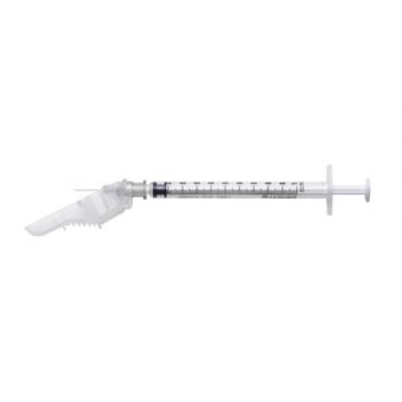 Terumo Medical Corp. SG3-01T2713 Safety Needle with 1cc Syringe, 27G x ½", 100/bx, 4 bx/cs