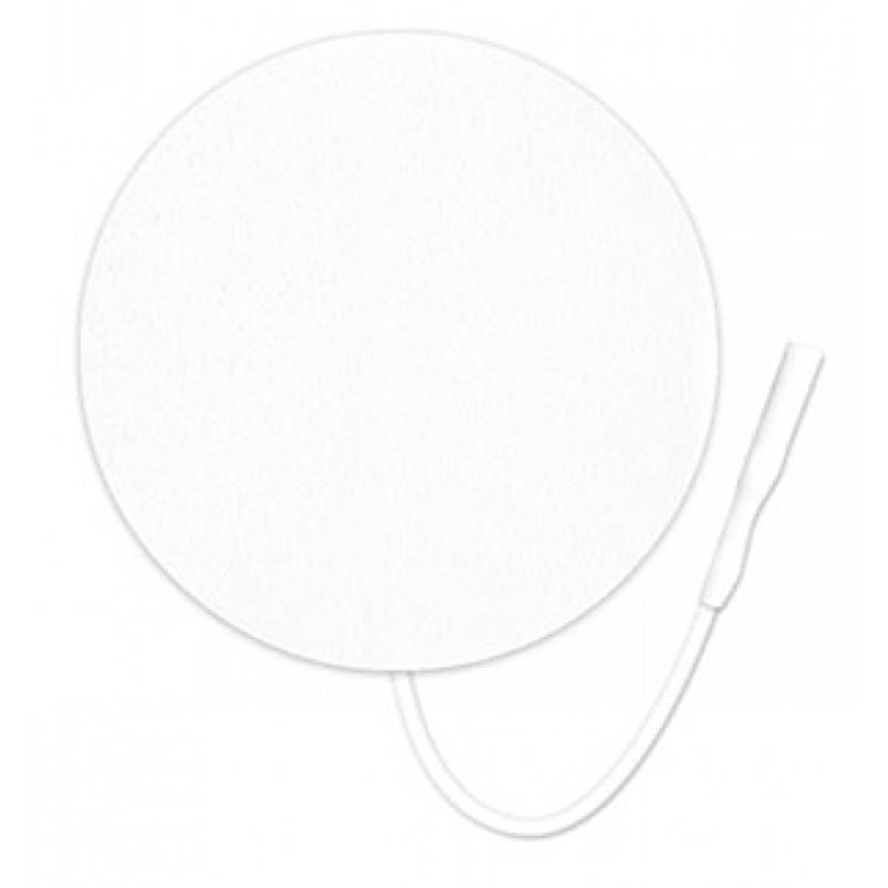 Axelgaard VTX2000 ValuTrode X Electrode, White Foam Top, 2" Round, 4/pk, 10 pk/bg, 1 bg/cs (090171)