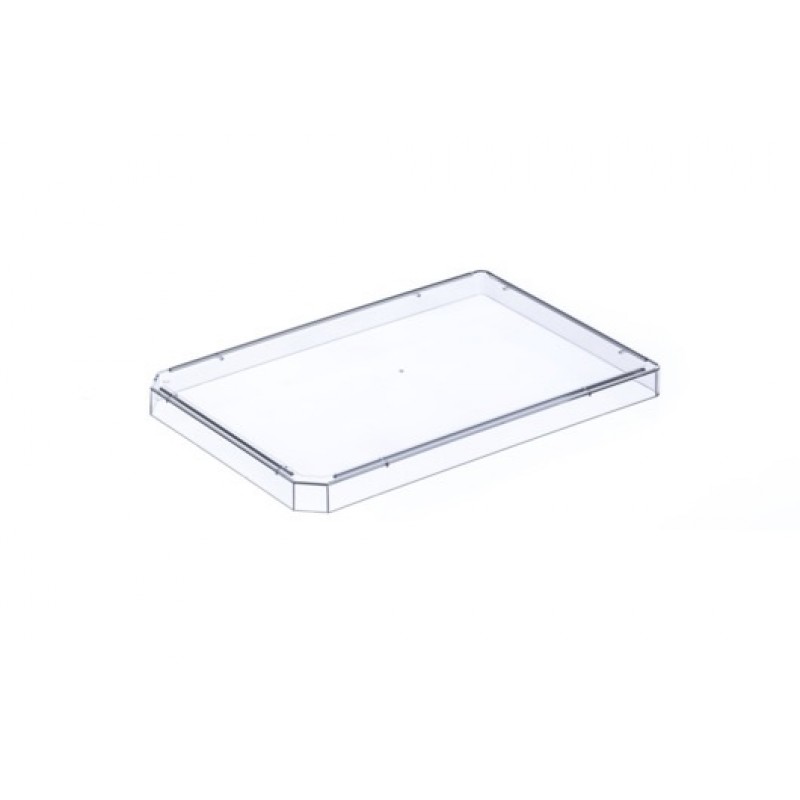 Microplate Lid, PS, Sterile, Standard Height, Clear