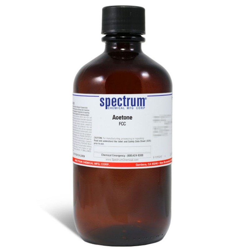 Spectrum Chemical A1041-1LT Acetone, FCC 1L, 1/EA