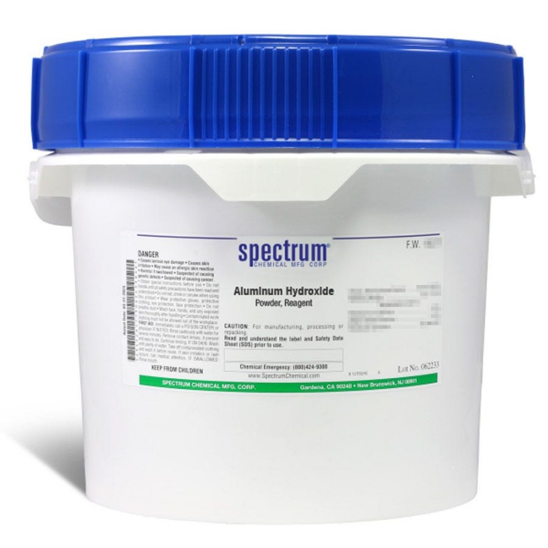 Spectrum Chemical A1093-2.5KG Aluminum Hydroxide, Powder, Reagent 2.5kg, 1/EA