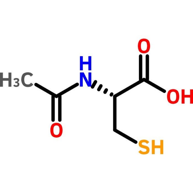 Spectrum Chemical AC800-25GM Acetylcysteine, USP 25g, 1/EA