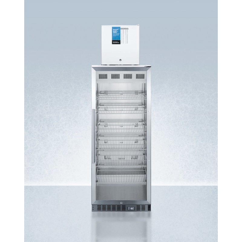 Accucold ACR1151-FS24LSTACKPRO 24" Wide All-Refrigerator/All-Freezer Combination
