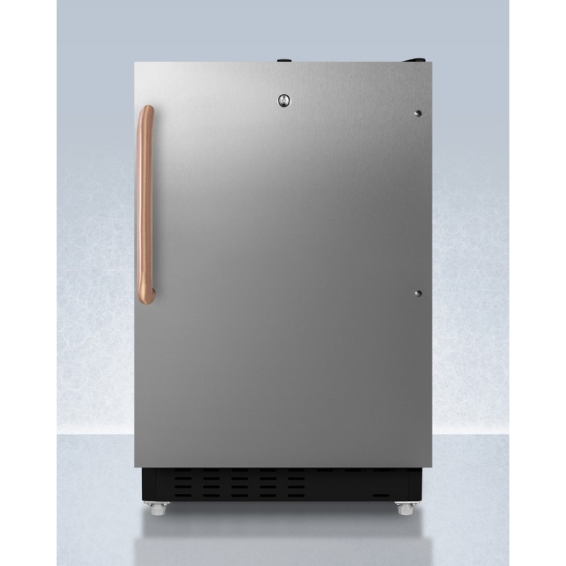 Accucold ADA302BRFZSSTBC 21" Wide Built-in Refrigerator-Freezer, ADA Compliant