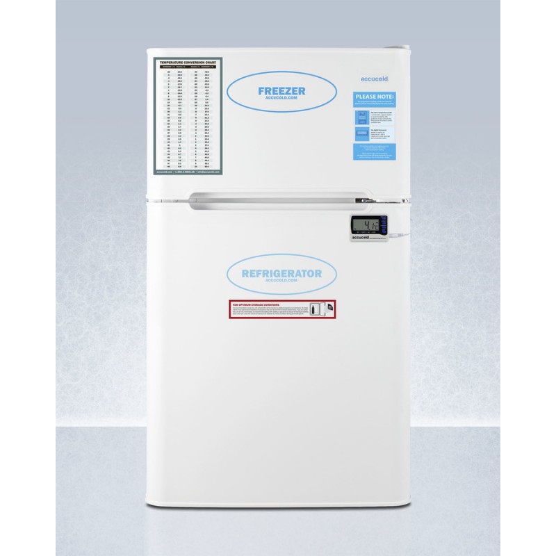 Accucold AGP34RF 19" Wide General Purpose Refrigerator-Freezer