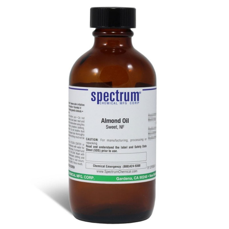 Spectrum Chemical AL215-100ML Almond Oil, Sweet, NF 100mL, 1/EA