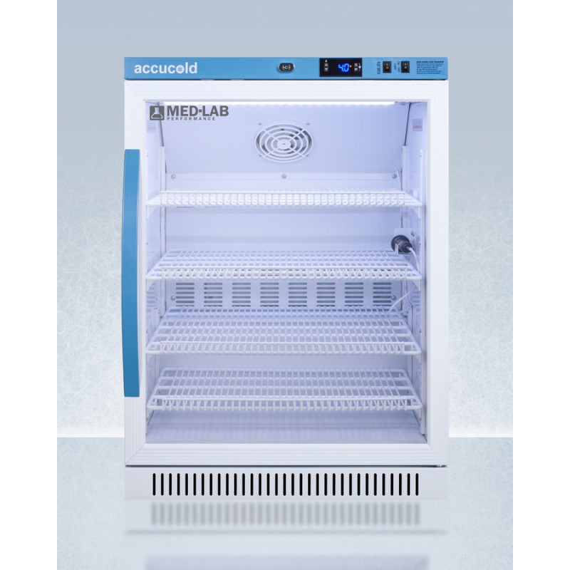 Accucold ARG6ML 6 Cu.Ft. ADA Height Laboratory Refrigerator