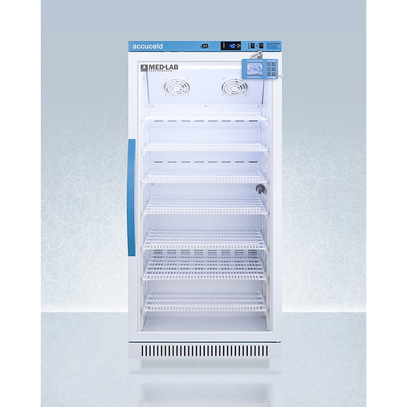 Accucold ARG8MLDL2B 8 Cu.Ft. Upright Laboratory Refrigerator