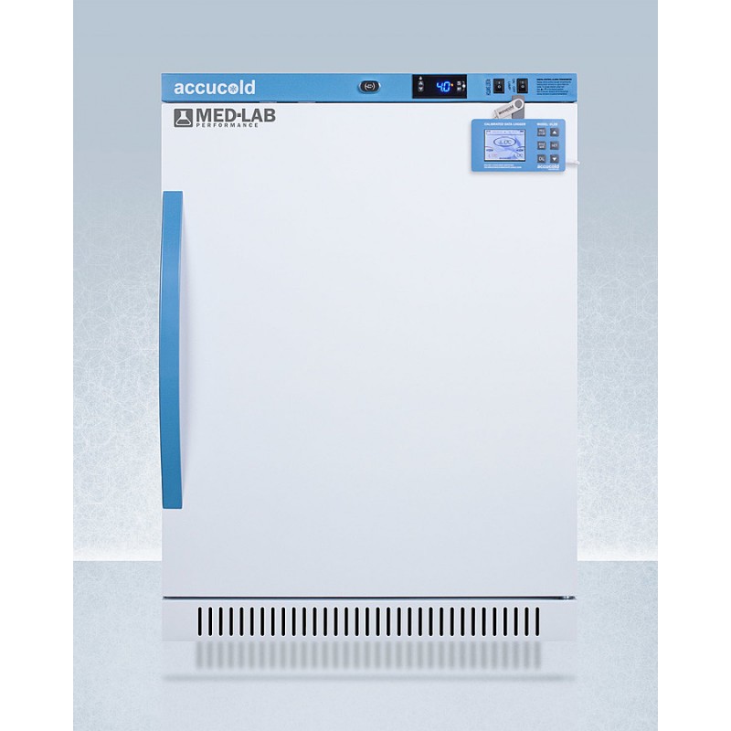 Accucold ARS6MLDL2B 6 Cu.Ft. ADA Height  Laboratory Refrigerator