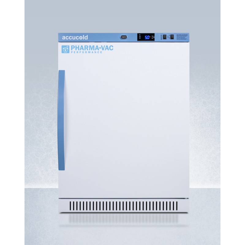 Accucold ARS6PVDR 6 Cu.Ft. ADA Height Vaccine Refrigerator with Removable Drawers