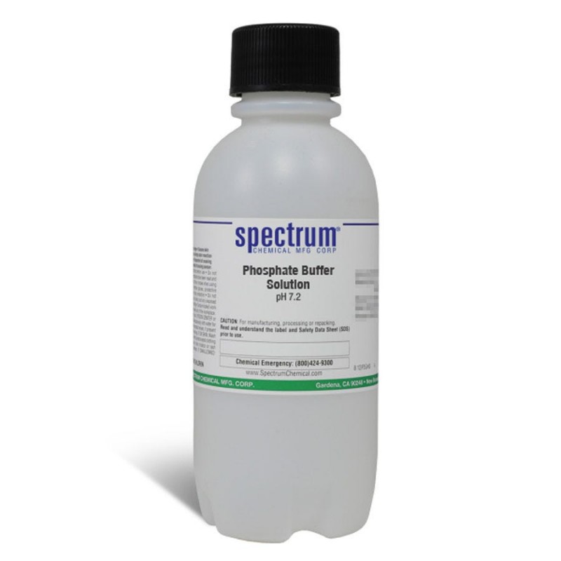 Spectrum Chemical B-210-500MLPL Phosphate Buffer Solution, pH 7.2, For BOD, APHA 500mL, 1/EA