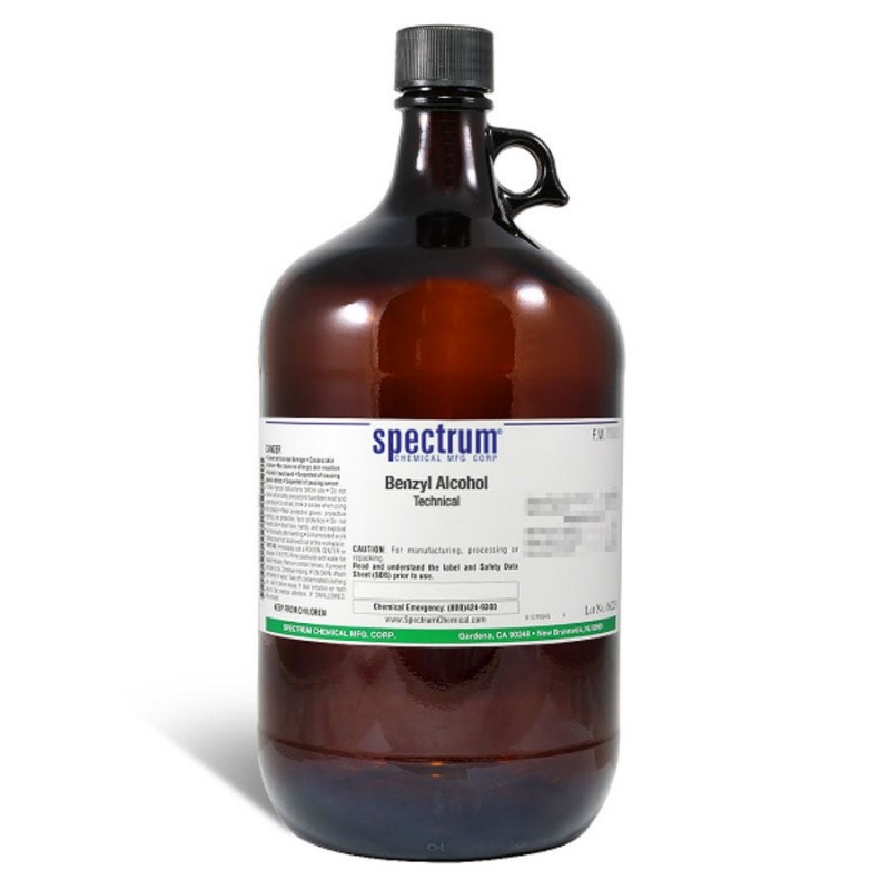 Spectrum Chemical B1092-4LTGL Benzyl Alcohol, Technical 4L, 1/EA