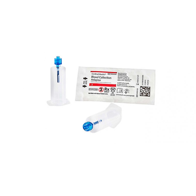 Accessories: Blood Collection Adapter, Male Luer Lock, 200/bx, 4 bx/cs (Continental US Only)