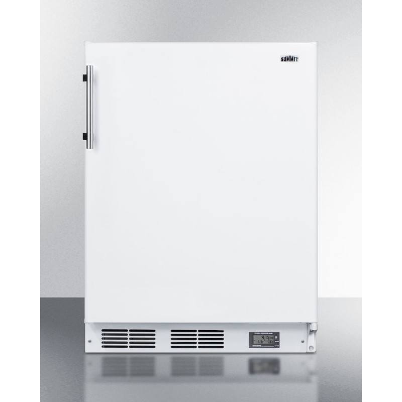 Accucold BKRF661BIADA 24" Wide Break Room Refrigerator-Freezer, ADA Compliant