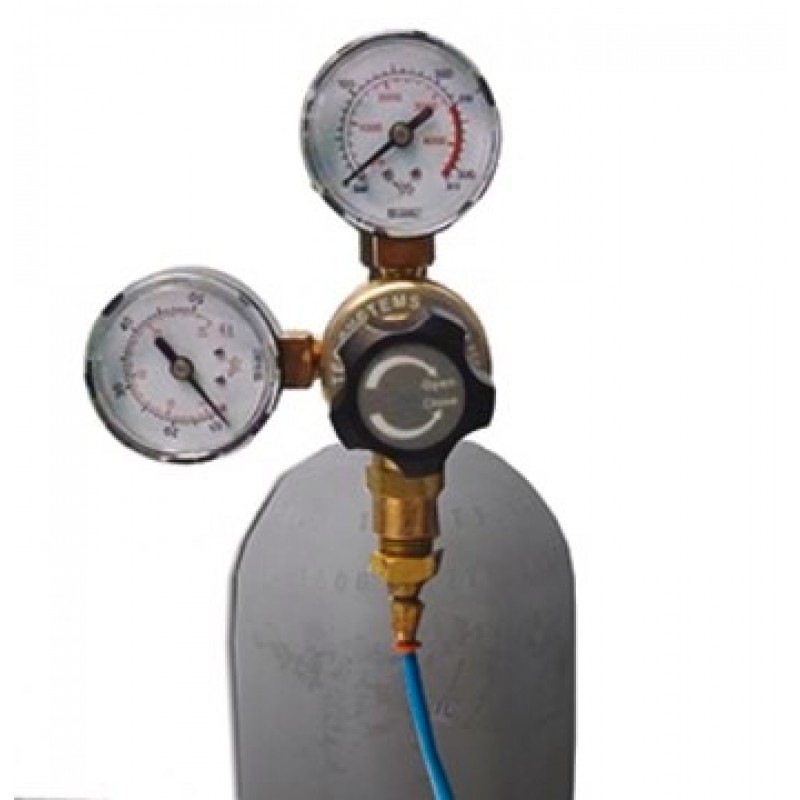 OPTIONAL O2 GAS REGULATOR FOR DUAL GAS &