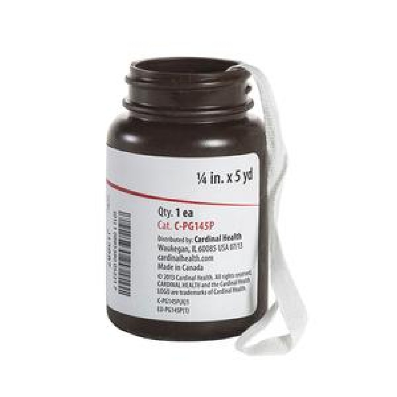 Plain Gauze Packing Strip, 0.25" x 5 yd, 12/cs (Continental US Only) (Item on Manufacturer Backorder - Inventory Limited when Available)