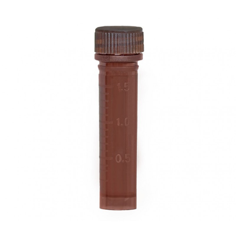 2.0 mL V-bottom Amber Tube, with caps