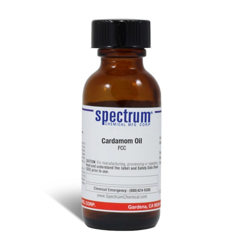 Spectrum Chemical C1241-5ML Cardamom Oil, FCC 5mL, 1/EA