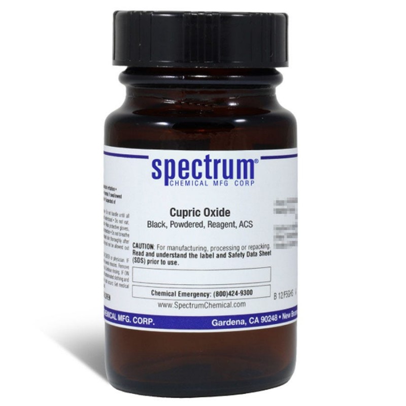 Spectrum Chemical C1415-125GM Cupric Oxide, Black, Powdered, Reagent, ACS 125g, 1/EA