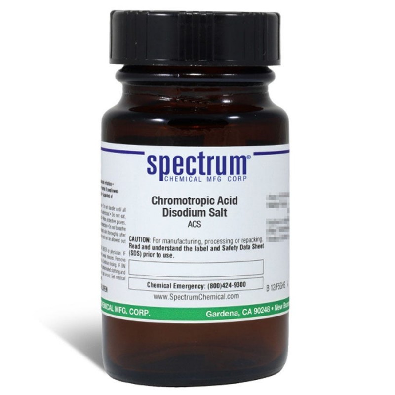 Spectrum Chemical C1629-25GM Chromotropic Acid Disodium Salt, ACS 25g, 1/EA