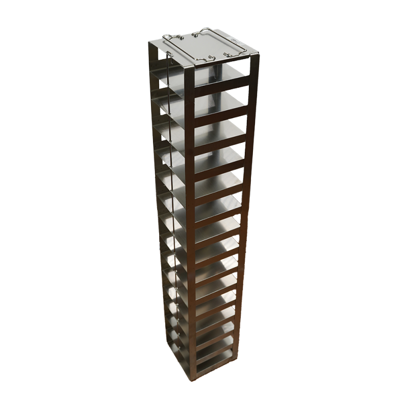Crystal Industries CF-15-2 Vertical Rack for 2" boxes, holds 15 boxes
