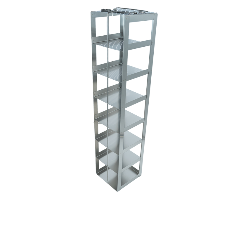 Crystal Industries CF-7-L375 Vertical Rack for Large 3.75" boxes, holds 7 boxes