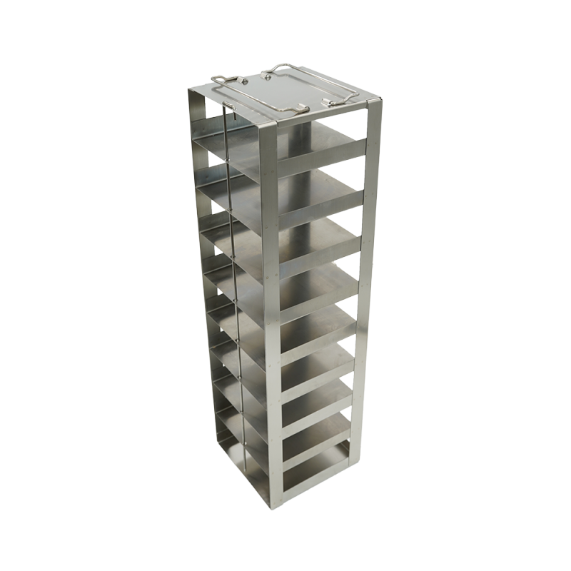 Crystal Industries CF-9-2 Vertical Rack for 2" boxes, holds 9 boxes