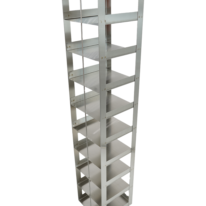 Crystal Industries CF-9-3 Vertical Rack for 3" boxes, holds 9 boxes