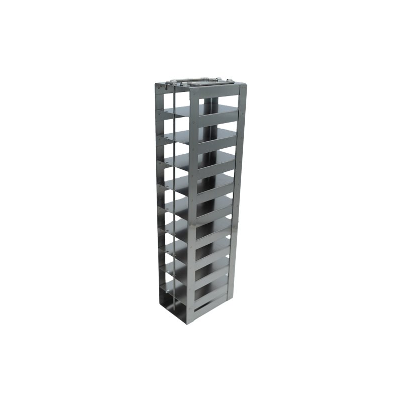 Crystal Industries CFDP-10 Vertical Rack for 96-Deep-Well Microtiter plates, holds 10 boxes