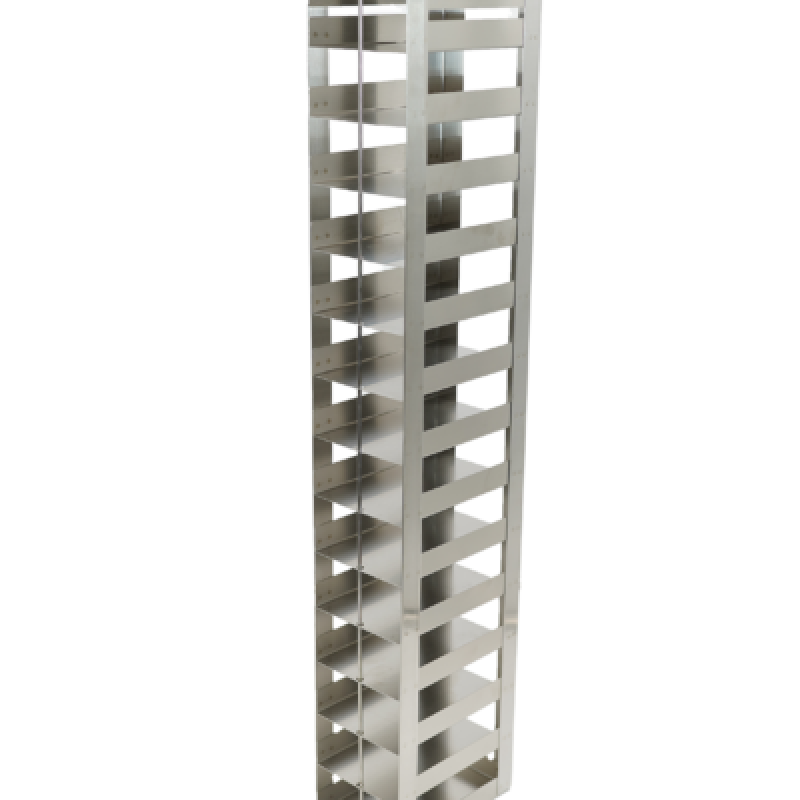 Crystal Industries CFDP-14 Vertical Rack for 96-Deep-Well Microtiter plates, holds 14 boxes