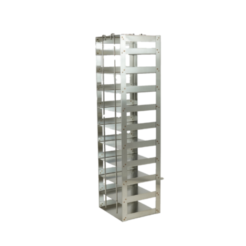 Crystal Industries CFM-1015 Vertical Rack for 50-Cell 1.5 ml Microtube Boxes, holds 20 boxes