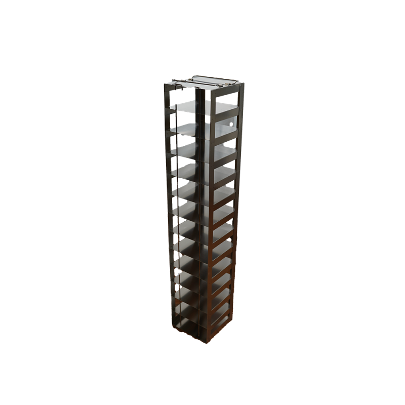 Crystal Industries CFM-1305 Vertical Rack for 50-Cell 0.5 ml Microtube Boxes, holds 26 boxes