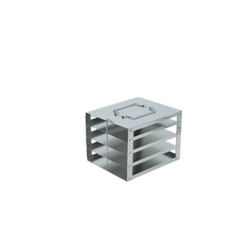 Crystal Industries CFS-100-4 Vertical Rack for 100-Place Slide Boxes, holds 4 boxes