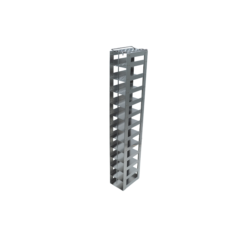 Crystal Industries CFTB-12 Vertical Rack for 96-Well Microtube Boxes, holds 12 boxes