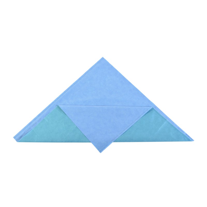 Wrap, Sterilization, CH200, 18 x 18, Two-Color, Blue/Green, SMS, 480/cs (Continental US Only)