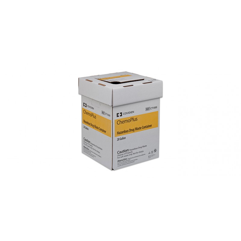 Chemo Soft Waste Container, Corrugated, 20 Gal, 6/cs (Continental US Only)