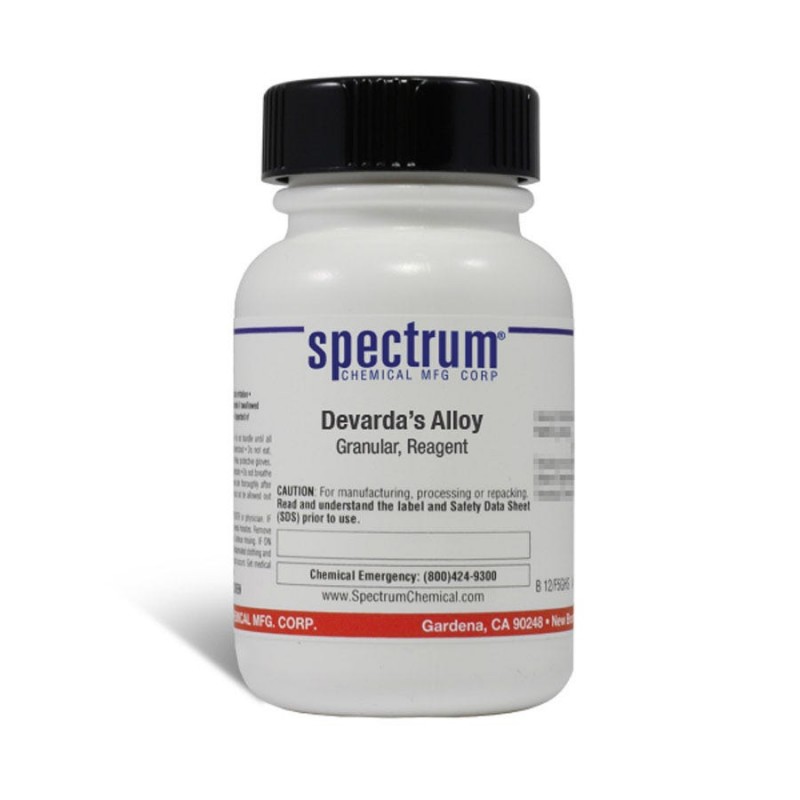 Spectrum Chemical D1005-125GM Devarda's Alloy, Granular, Reagent 125g, 1/EA