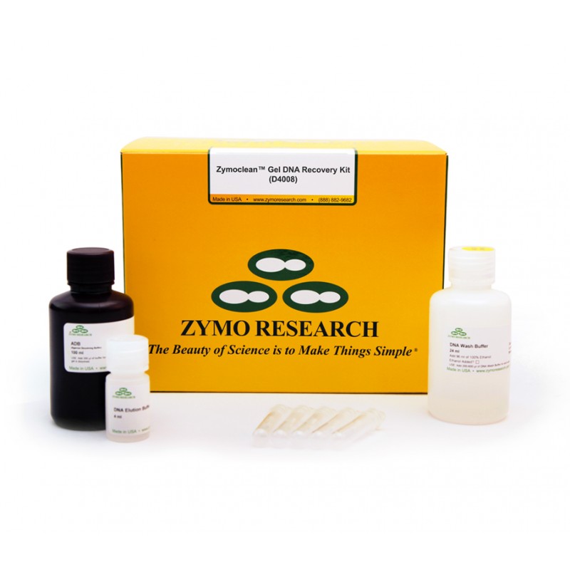 Zymoclean™ Gel DNA Recovery Kit (200 Preps) w/ Zymo-Spin™ IC Columns  (Capped)