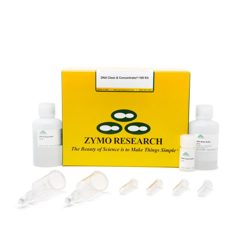 DNA Clean & Concentrator™-100 (50 Preps) w/ Zymo Spin V