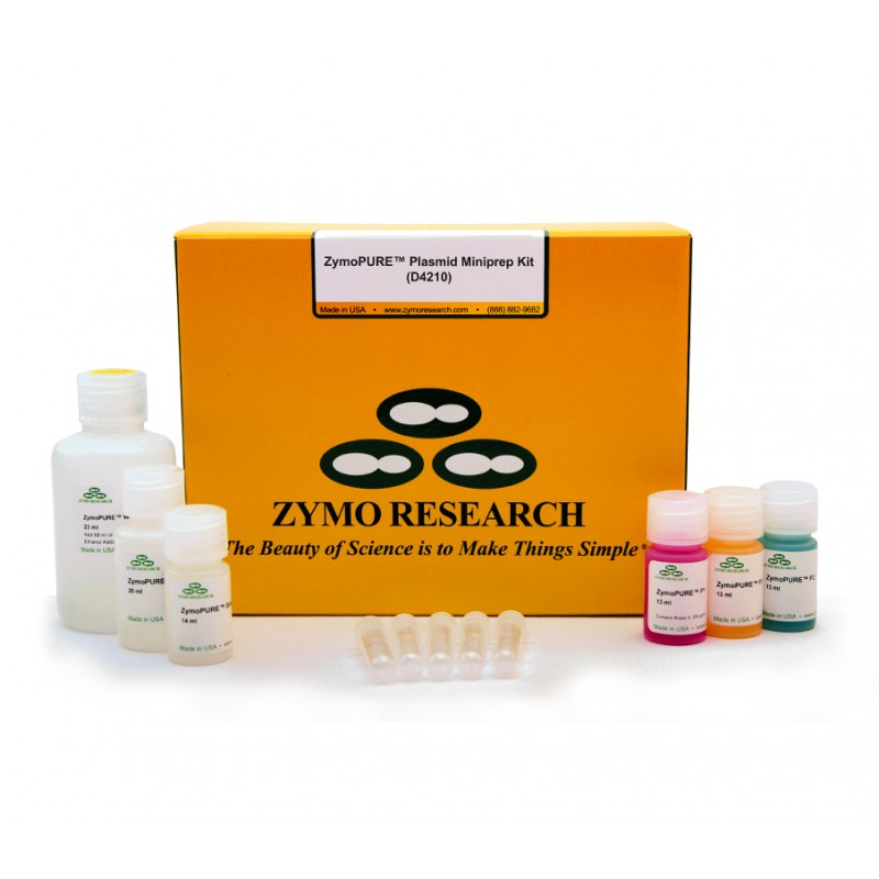 ZymoPURE Plasmid MiniPrep Kit (100 Preps)