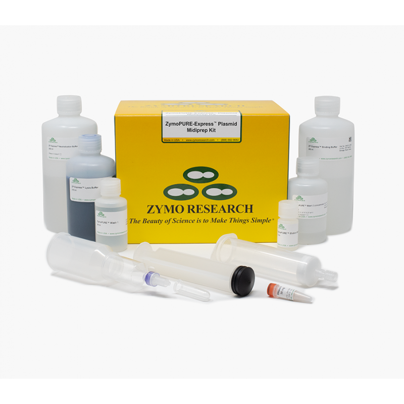 ZymoPURE-Express Plasmid MidiPrep Kit (25 Preps)