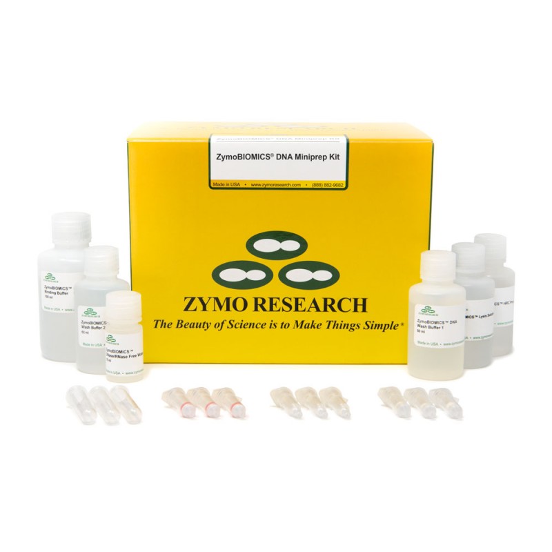 ZymoBIOMICS DNA Miniprep Kit (lysis Matrix Not Included) (50 preps)