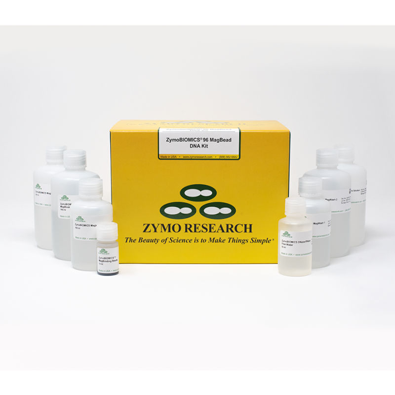 ZymoBIOMICS 96 MagBead DNA Kit – Dx (No Lysis Matrix) (2 x 96 Preps)