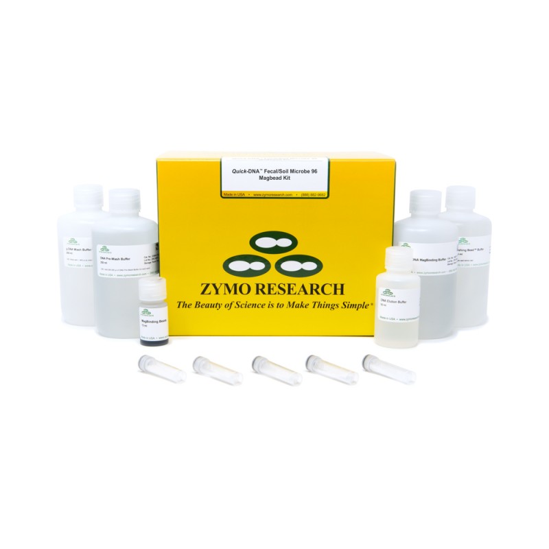 Quick-DNA Fecal/Soil Microbe 96 Magbead Kit (includes ZR BashingBead Lysis Tubes)