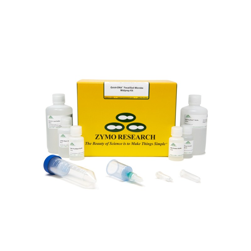 Quick-DNA Fecal/Soil Microbe MidiPrep™ Kit (25 Preps)